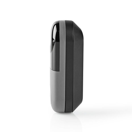 Nedis SmartLife WIFICDP10GY Wi-Fi videodeurbel zijkant met muurbeugel
