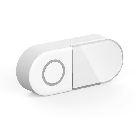 Avidsen Sona Battery draadloze deurbel met flitslicht op batterijen belknop