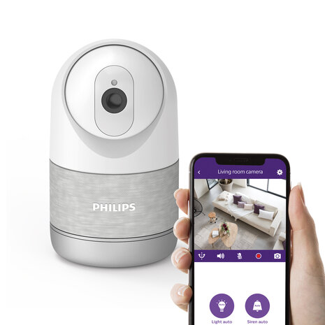 Philips 531051 gemotoriseerde binnencamera 2K 