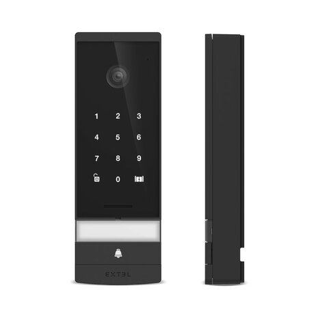 Extel 720330 Open 3K bedrade video intercom met toetsenbord en 7 inch scherm buitenunit