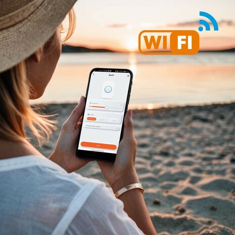 M-E BELL-544-RX Wifi draadloze deurbelontvanger voor stopcontact