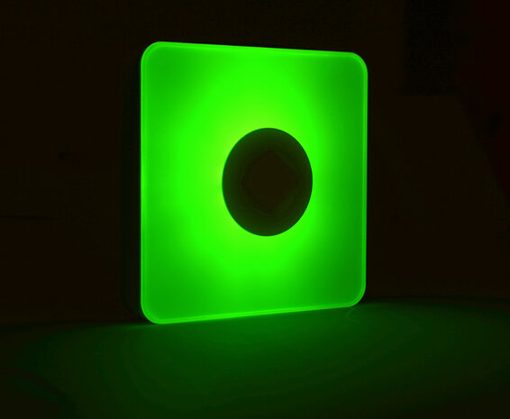 M-E BELL-240 RX draadloze deurbelontvanger groen LED-licht