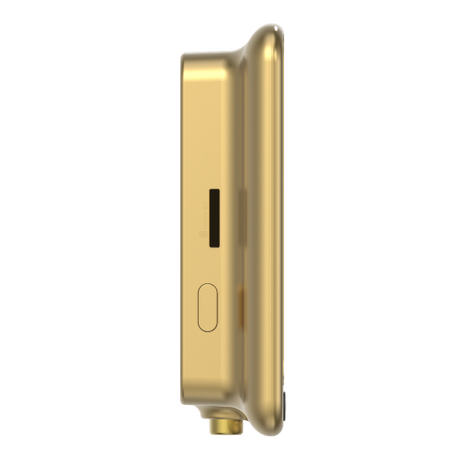 Ezviz DP2C draadloze digitale deurspion met camera en scherm goud zijkant scherm