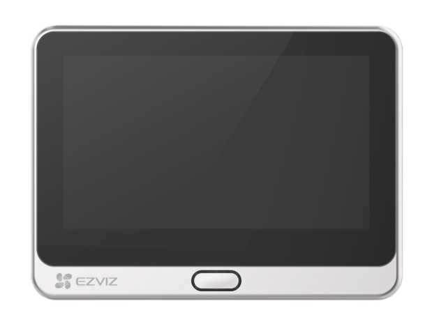 Ezviz DP2C draadloze digitale deurspion met camera en scherm zilver scherm