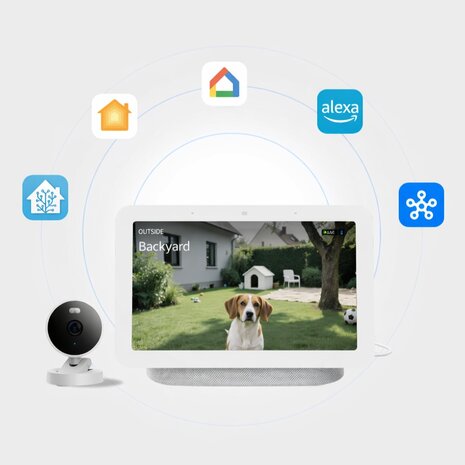 Aqara Camera G100 Select Wifi zwart - beveiligingscamera voor binnen en buiten