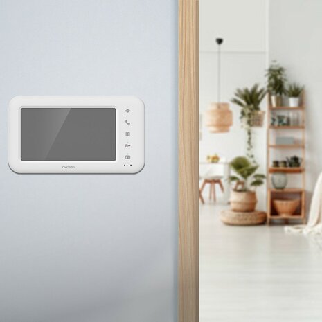 Avidsen 112302 Elia Smart 2 Wifi bedrade intercom met camera + app scherm