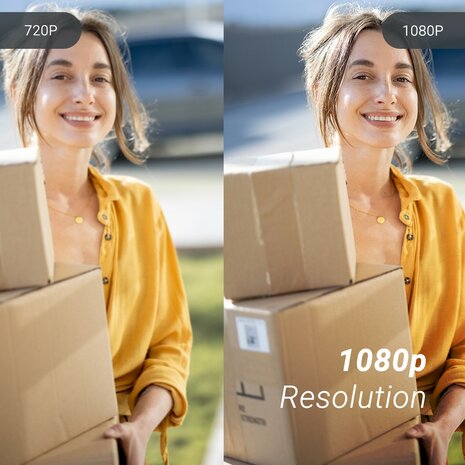 Ezviz HP5 Smart Home bedrade videodeurbel met scherm + app