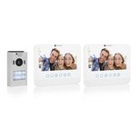 Smartwares DIC-22222 Video intercom systeem voor 2 appartementen Smartwares DIC-22222 Video intercom systeem voor 2 appartementen