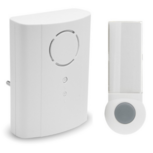 Extel draadloze deurbel met plug-in ontvanger Extel draadloze deurbel met plug-in ontvanger