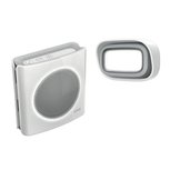 Extel diBi MP3 draadloze deurbel met plug-in ontvanger Extel diBi MP3 draadloze deurbel met plug-in ontvanger