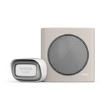 Extel diBi flash soft brown draadloze deurbel Extel diBi flash soft brown draadloze deurbel