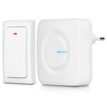 Alecto ADB30WT draadloze kinetische deurbel zonder batterijen Alecto ADB30WT draadloze kinetische deurbel zonder batterijen