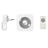 Nedis DOORB121CWT2 Draadloze deurbelset met 2 ontvangers Nedis DOORB121CWT2 Draadloze deurbelset met 2 ontvangers