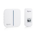 Byron DBY-23441 touchfree deurbelset zwaaisensor Byron DBY-23441 touchfree deurbelset zwaaisensor