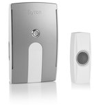 Byron BY504 Draadloze witte deurbelset met mobiele ontvanger Byron BY504 Draadloze witte deurbelset met mobiele ontvanger