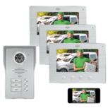 Elro DV477IP3 bedrade intercom deurbel met 3 schermen en app Elro DV477IP3 bedrade intercom deurbel met 3 schermen en app