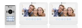 Smartwares DIC-22222 Video intercom systeem voor 2 appartementen Smartwares DIC-22222 Video intercom systeem voor 2 appartementen
