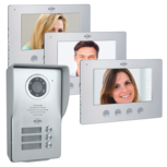 Elro DV477W3 bedrade intercom deurbel met camera en 3 schermen Elro DV477W3 bedrade intercom deurbel met camera en 3 schermen