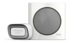 Extel diBi MP3 draadloze deurbel met plug-in ontvanger Extel diBi MP3 draadloze deurbel met plug-in ontvanger
