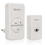 Byron DBY-23442 duurzame kinetische draadloze deurbelset Byron DBY-23442 duurzame kinetische draadloze deurbelset