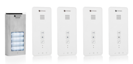 Smartwares DIC-21142 intercom voor 4 appartementen Smartwares DIC-21142 intercom voor 4 appartementen